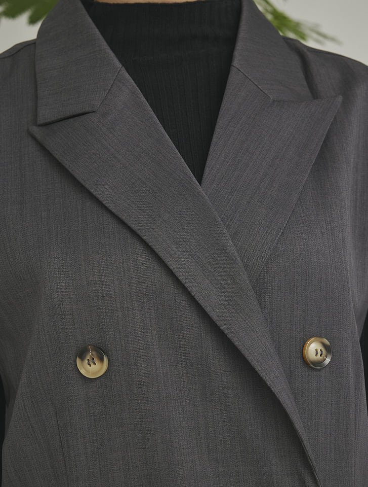 Edit Sheen ダブルボタンテーラードベスト | 人気レディース