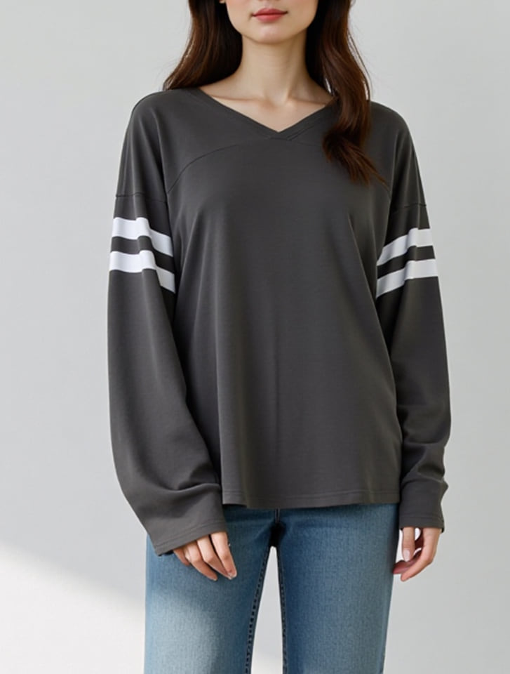 ラインデザインTシャツ