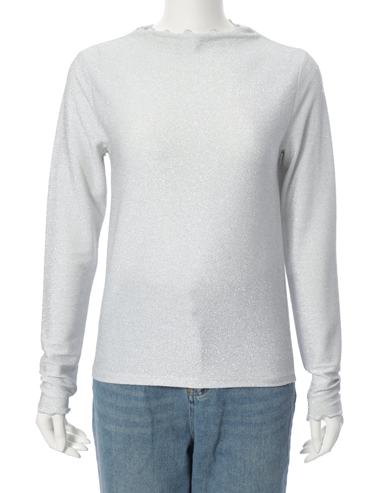 Edit Sheen プチハイネックラメカットソー | 人気レディース