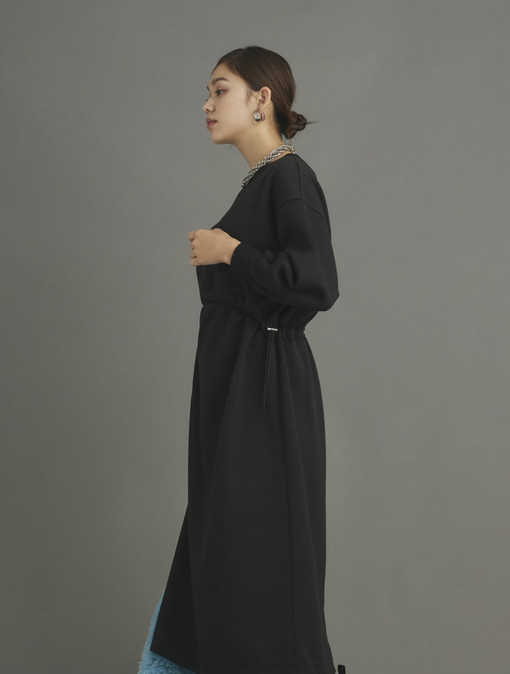 Edit Sheen 裏起毛ドロストデザインワンピース | 人気レディース