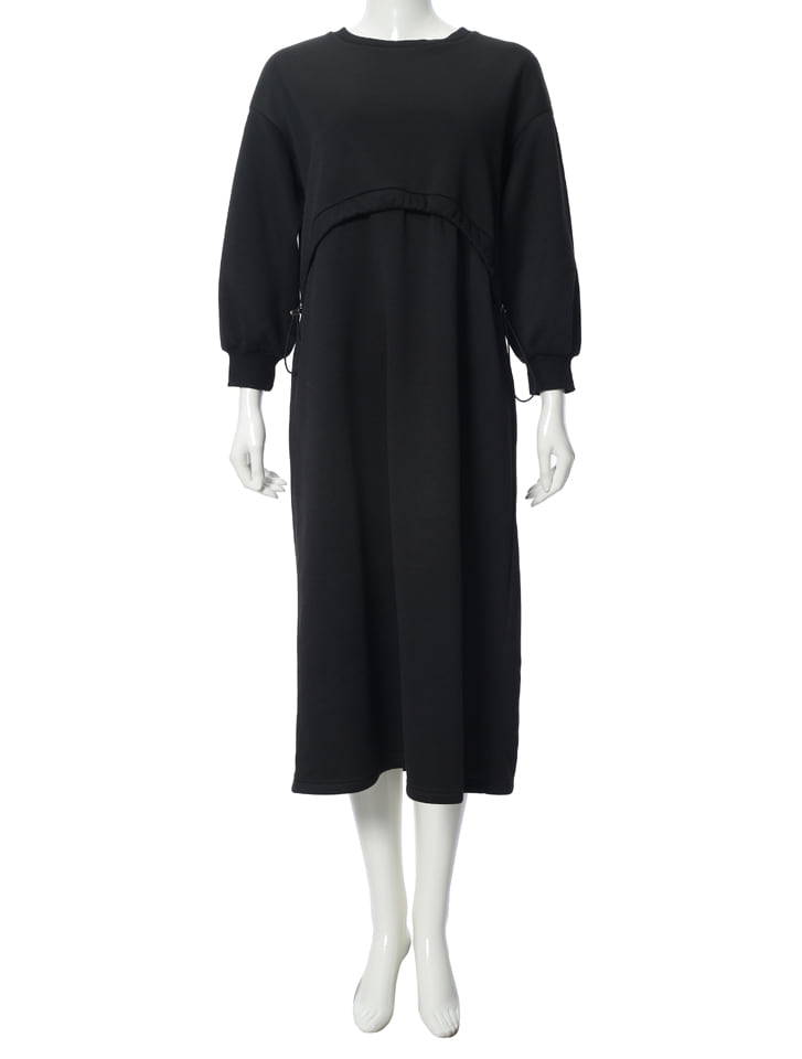 Edit Sheen 裏起毛ドロストデザインワンピース | 人気レディース