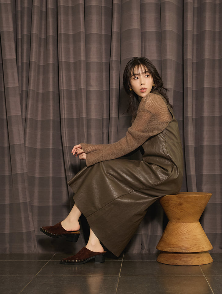 Edit Sheen フェイクレザージャンスカ | 人気レディースファッション