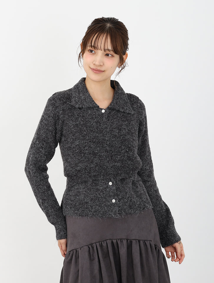 Edit Sheen 衿付ニット×ビスチェセット | 人気レディースファッション