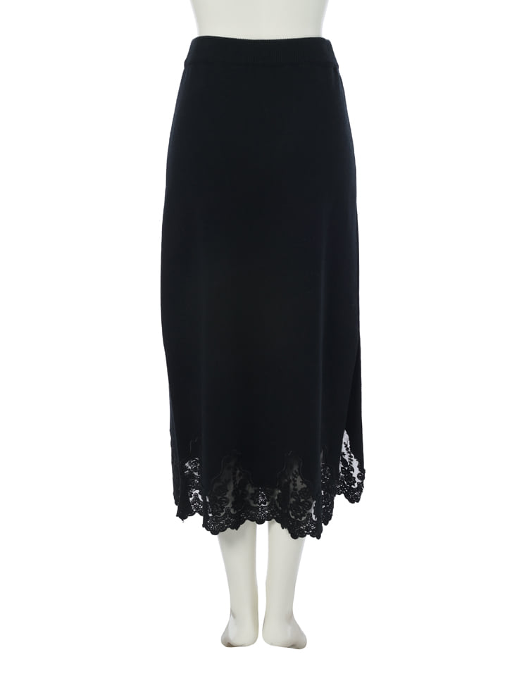【エスパン】黒レーススカート2522 エスパン】黒レーススカート2522 エスパン】黒レーススカート