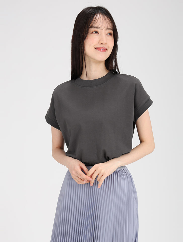 ヘビーウェイト袖リブTシャツ