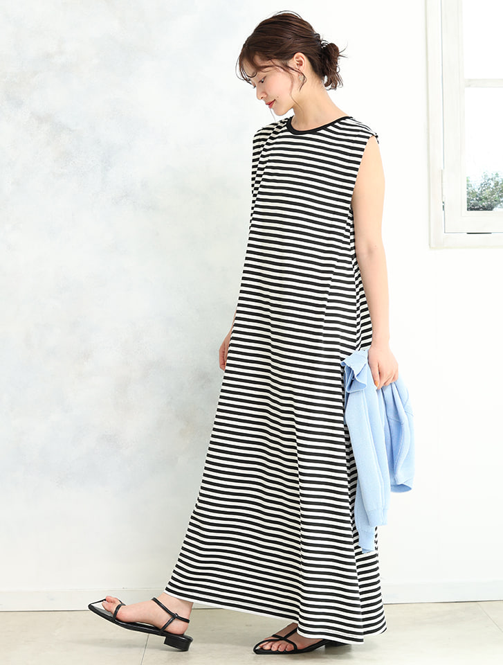 Edit Sheen 【接触冷感】ひんやりフレアワンピース | 人気レディース