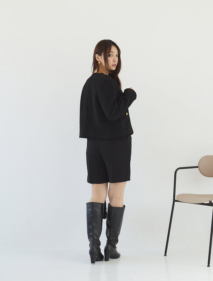 Edit Sheen タックショートパンツ | 人気レディースファッション通販