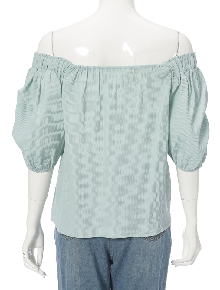 フェティコ FETICO 22AW「TULLE FRILLED TUNIC」 チュール