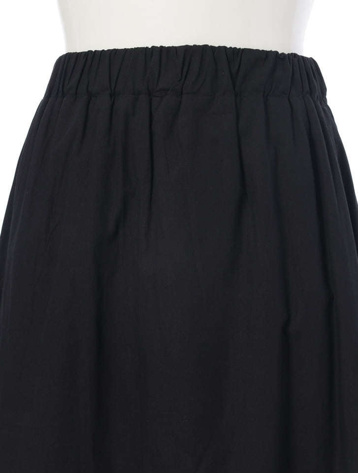 stina / black ribbon wrap skirt / bordeaux