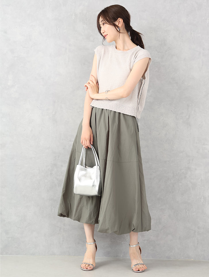 Edit Sheen ラメニットノースリーブプルオーバー | 人気