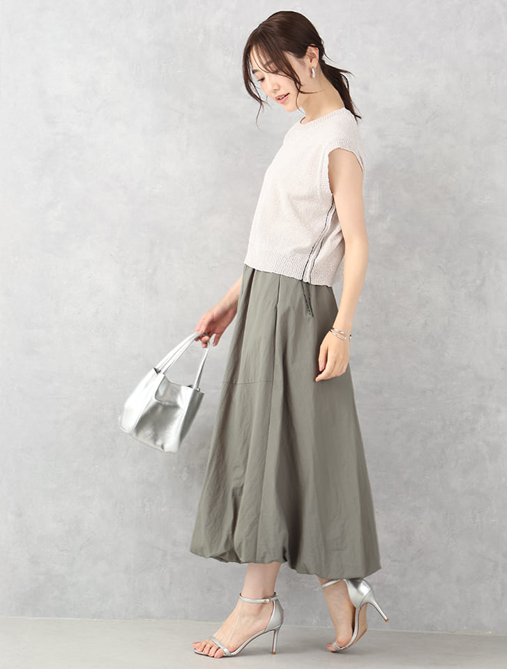 【美品】 MECREフリンジツイードノースリプルオーバー フリンジニットプルオーバー | AMBERMADAM.JP