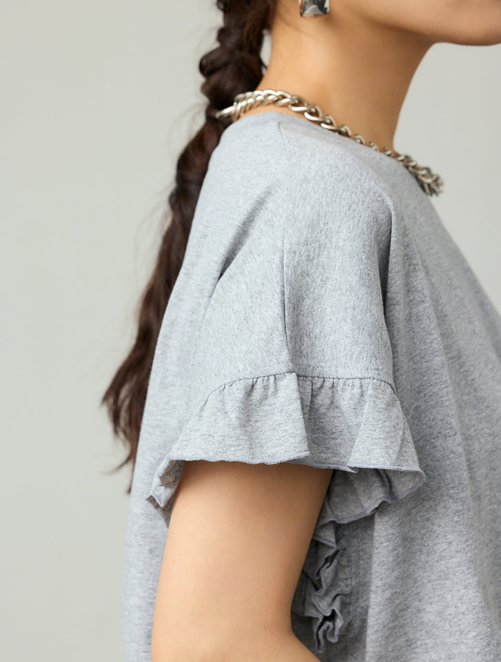 Edit Sheen 袖フリルTシャツ | 人気レディースファッション通販 fifth  