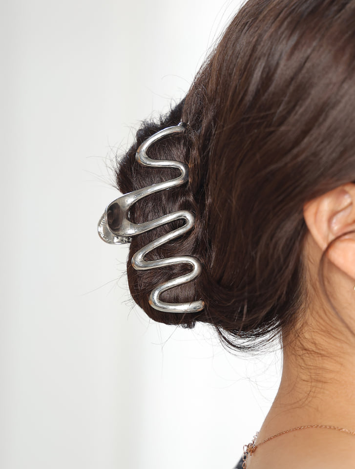 【fifth/フィフス】ウェーブデザインヘアクリップ 【fifth/フィフス】ウェーブデザインヘアクリップ