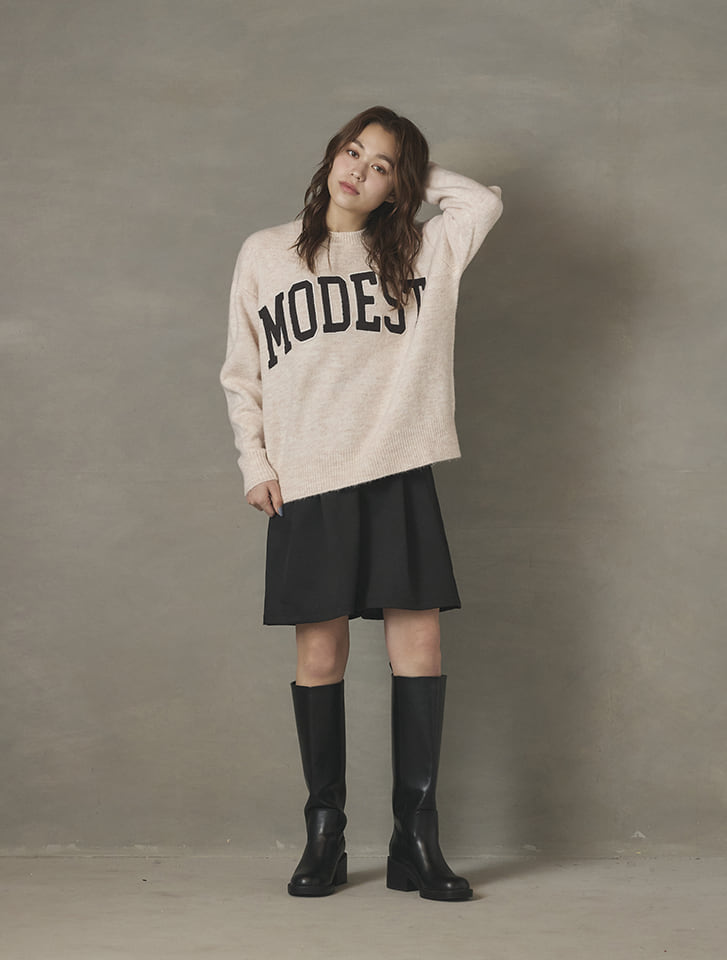 グレー ツイード セブンテン　美品　キュロット Edit Sheen ツータックデザインキュロット | 人気レディース