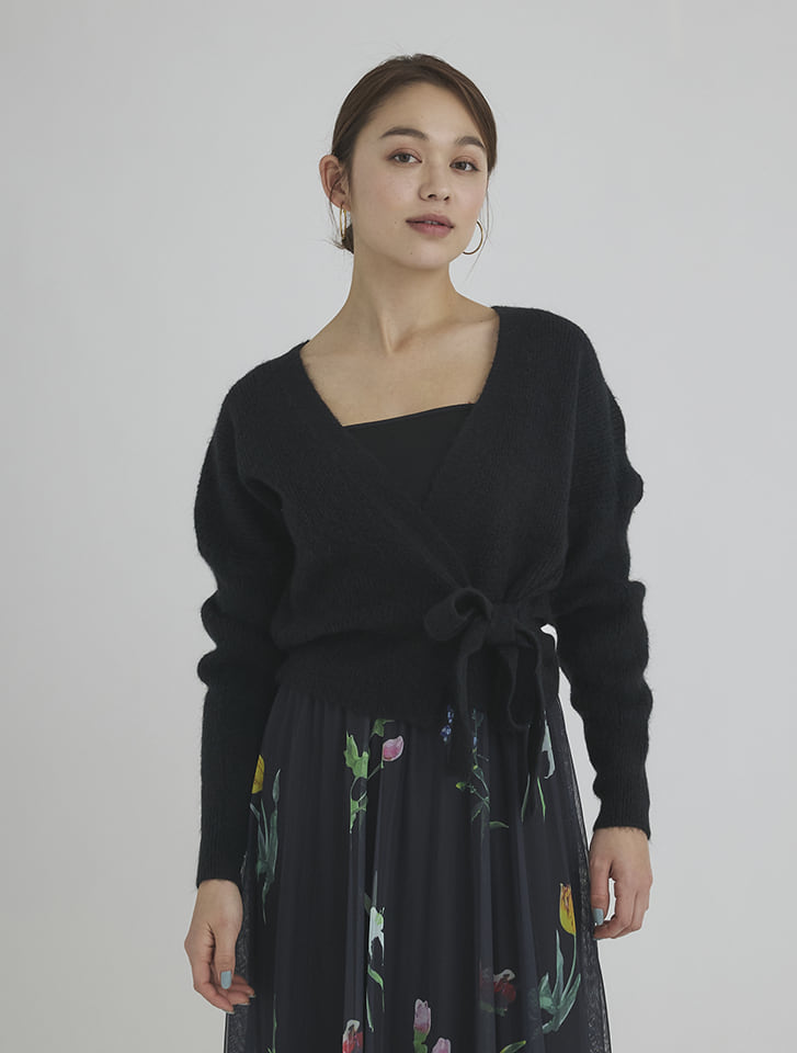 miniministore カシュクール ニットトップス レディース