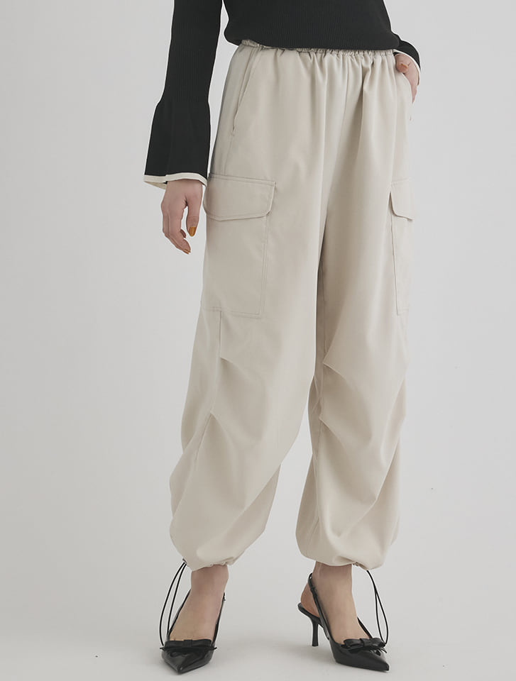 ツイルワイドカーゴパンツ