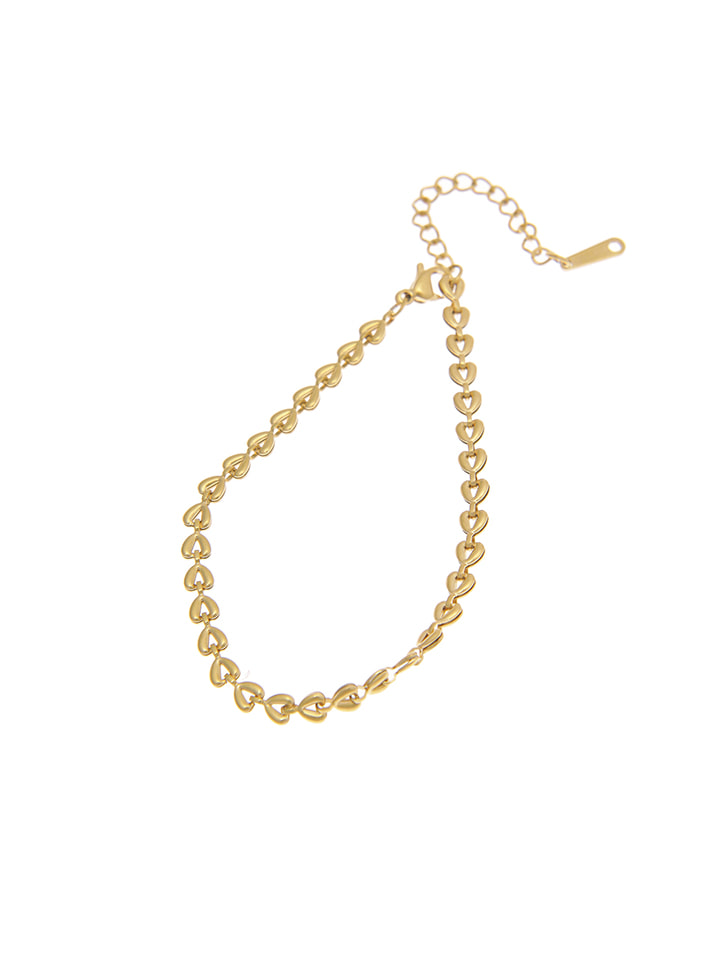 新品　ゴールド ツイストチェーン ブレスレット ツイストチェーンブレスレット（FAUCON / hawk company）の商品詳細