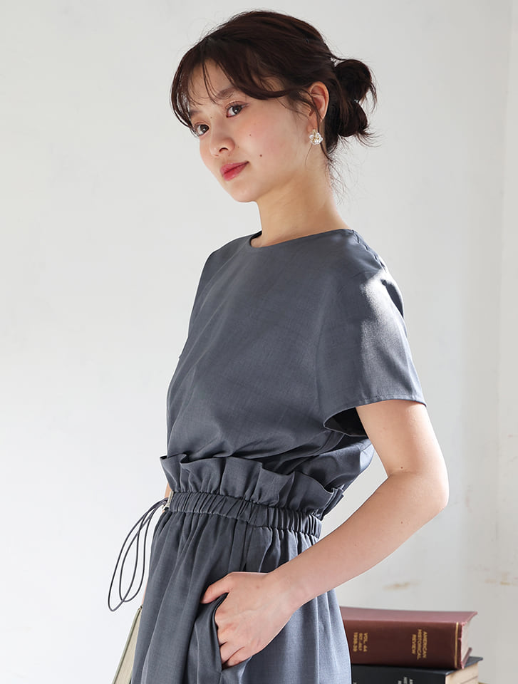 COURREGES クレシュ トロストリンク ロンクスリフ フティ セール】【COURREGES/クレージュ】NECKLINE MILANO KNIT タンク