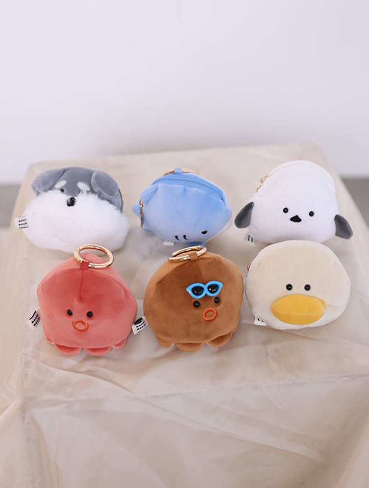 アニマルもちもちミニポーチ