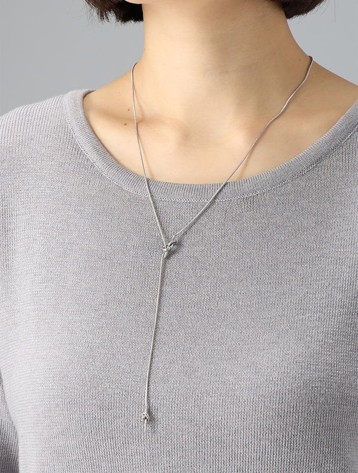 ノットデザインロングラリエット