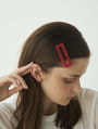 アクリルヘアクリップ