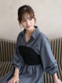 【cestmignon_mauセレクト】ビスチェドッキングワンピース