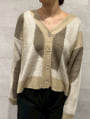 ニュアンス柄カーディガン