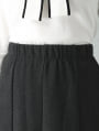 総ゴムパネルフレアスカート