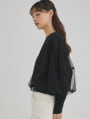 チュール×長袖Tシャツセット