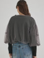 チュール×長袖Tシャツセット