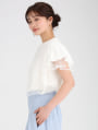 チュールフリルTシャツ