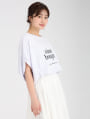パールプリントTシャツ