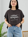 パールプリントTシャツ