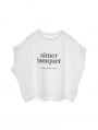 パールプリントTシャツ
