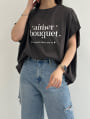 パールプリントTシャツ