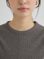 【cestmignon_mauセレクト】カットリブカットアウトプルオーバー