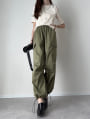 【cestmignon_mauセレクト】カットリブカットアウトプルオーバー