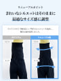 ポケット付ハイウエストスラックスパンツ