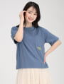 刺繍ロゴポケットTシャツ