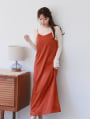 シンプルメロー長袖トップス