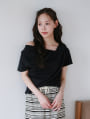 2wayドレープTシャツ