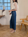 ストレートデニムパンツ