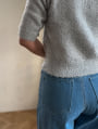 ラメシャギーハーフスリーブニット