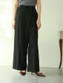 ラップ風タックワイドパンツ