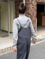 【ウォッシャブル】タートルネックリブニット