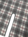フリンジ付きチェック3WAYストール