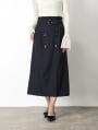 【SETUP対応】ロングトレンチスカート