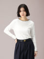 リブメローカットソー