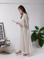 【cestmignon_mauセレクト】【U150サイズあり】配色ステッチスキッパーワンピース
