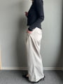タックワイドパンツ
